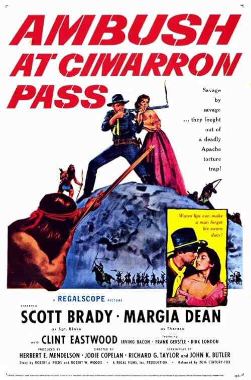 Ambush at Cimarron Pass poster