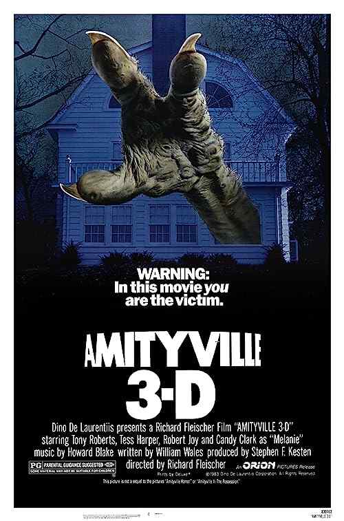 Amityville 3 D poster