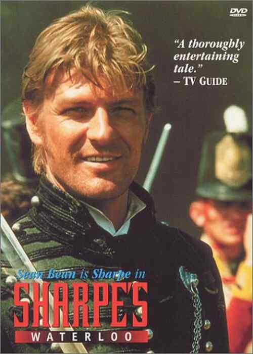 "Sharpe" Sharpe's Waterloo poster
