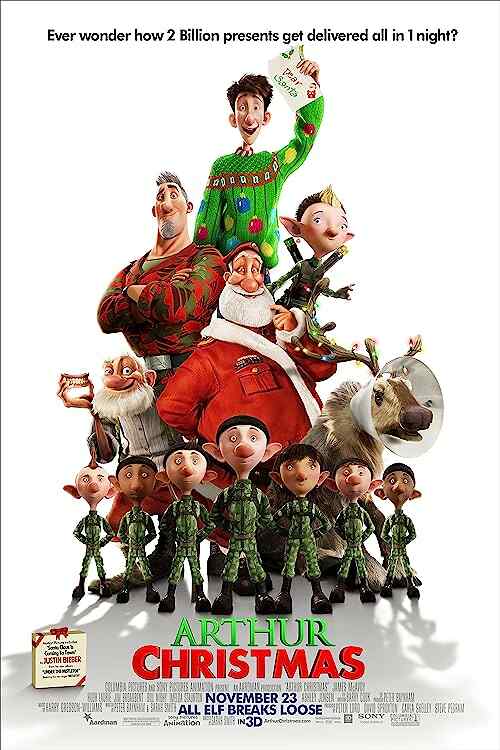 Arthur Christmas poster