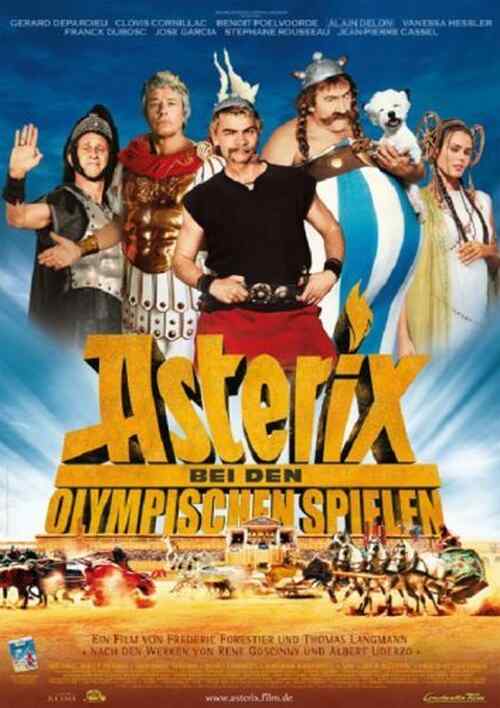 Asterix at the Olympic Games poster