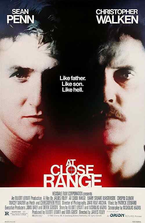 At Close Range poster