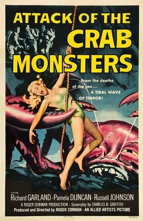 Attack of the Crab Monsters poster