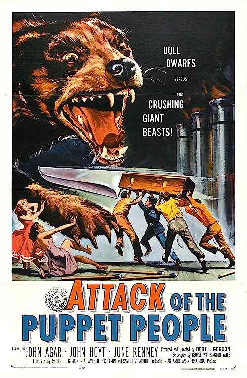 Attack of the Puppet People poster