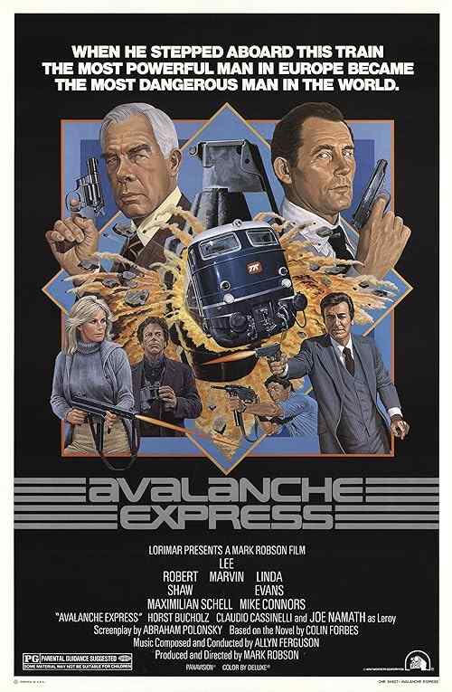 Avalanche Express poster