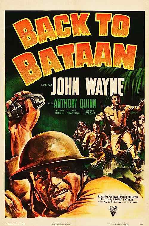 Back to Bataan poster