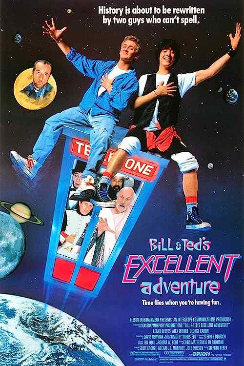 Bill & Ted's Excellent Adventure poster