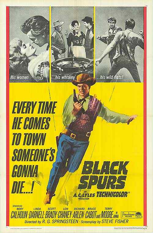 Black Spurs poster