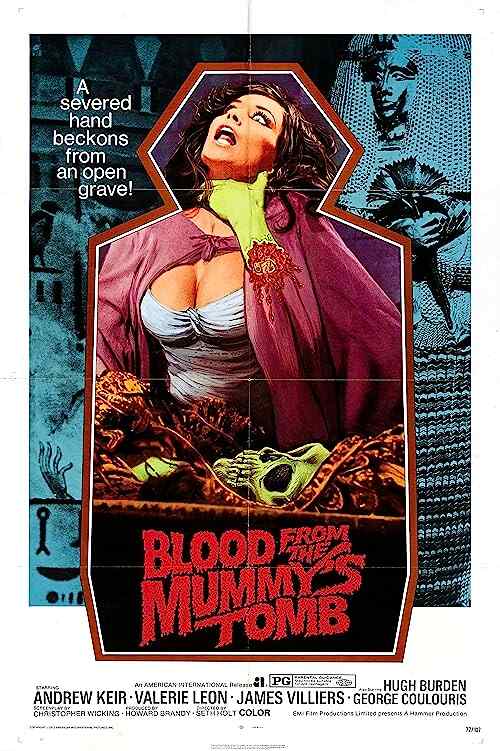 Blood from the Mummy's Tomb poster