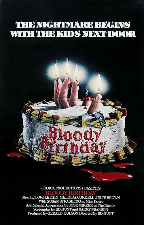 Bloody Birthday poster