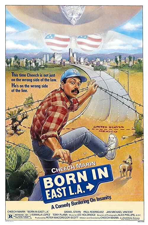 Born in East L A poster