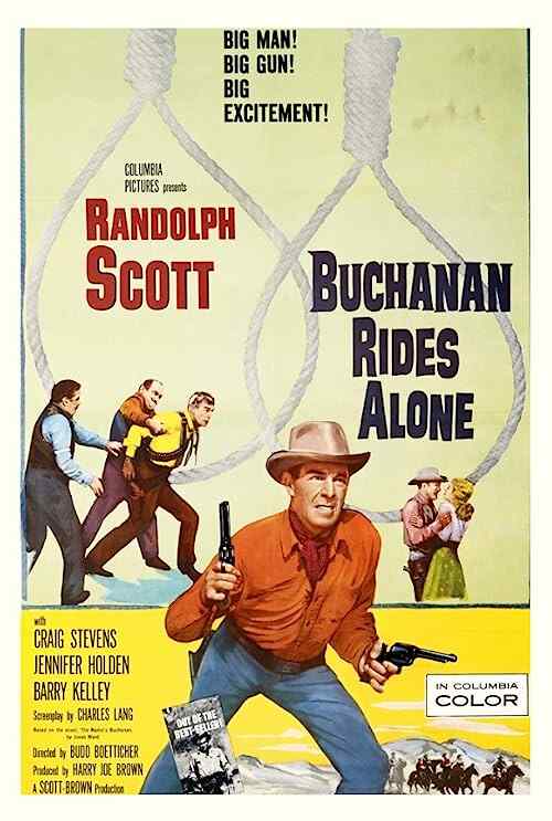 Buchanan Rides Alone poster