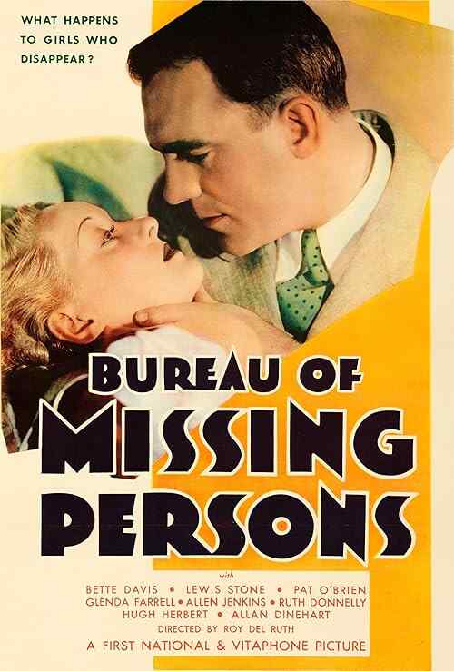 Bureau of Missing Persons poster
