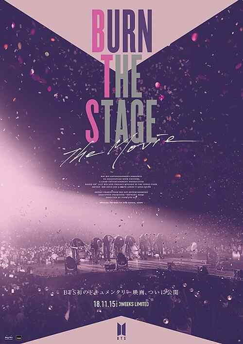 Burn the Stage: The Movie poster