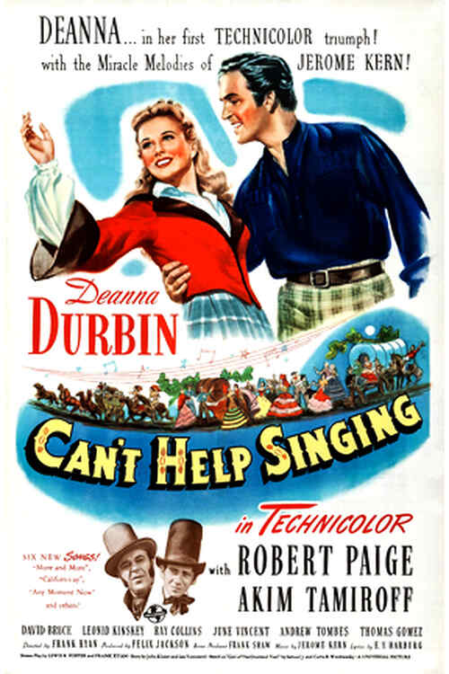 Can't Help Singing poster
