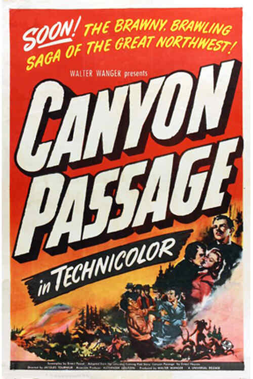 Canyon Passage poster