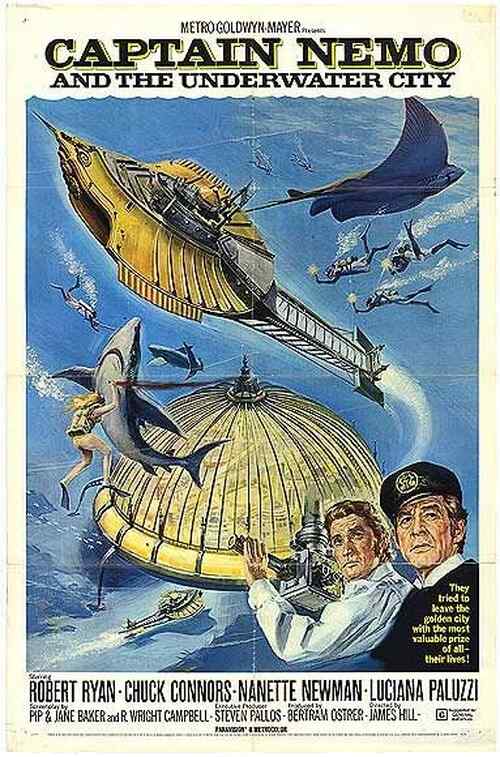 Captain Nemo and the Underwater City poster