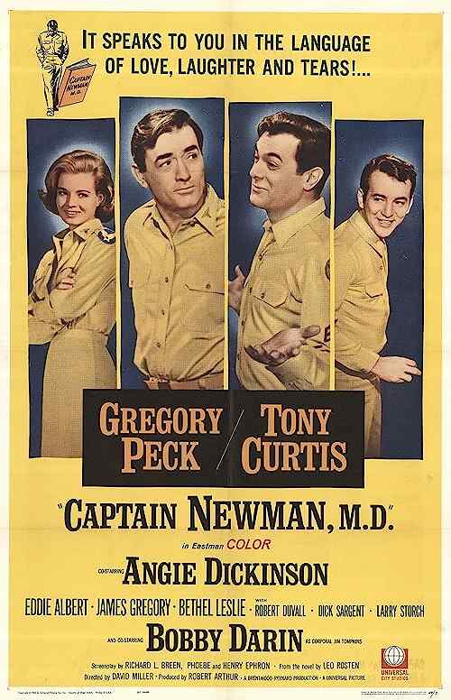Captain Newman, M D poster