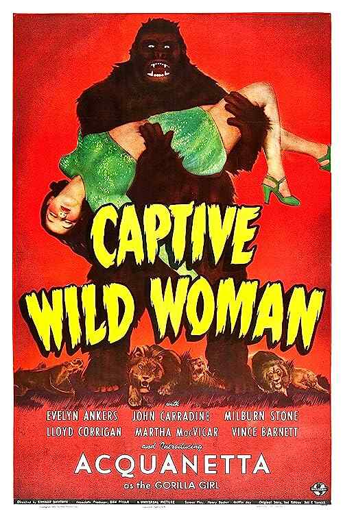Captive Wild Woman poster