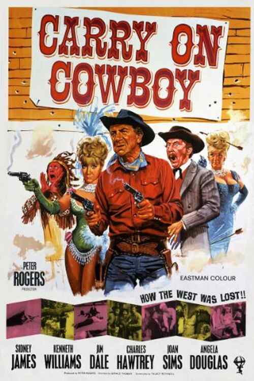 Carry on Cowboy poster