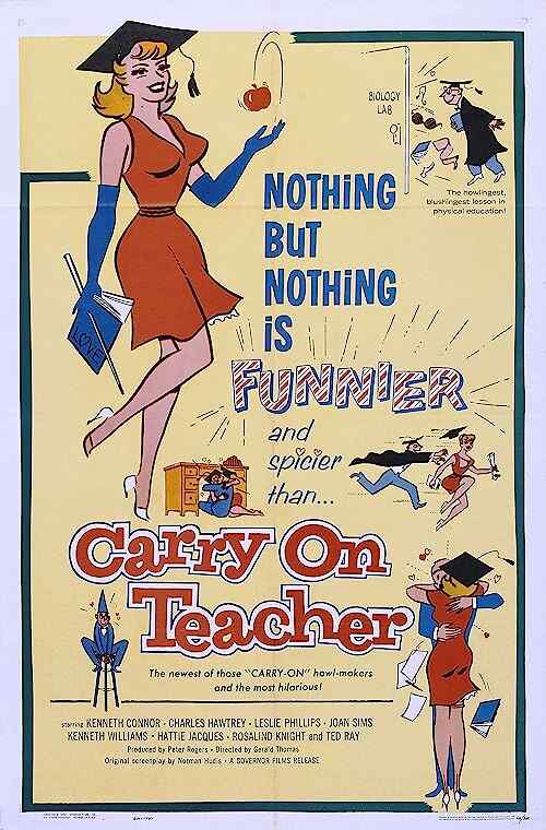 Carry on Teacher poster