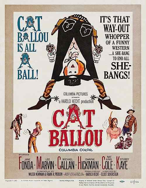 Cat Ballou poster