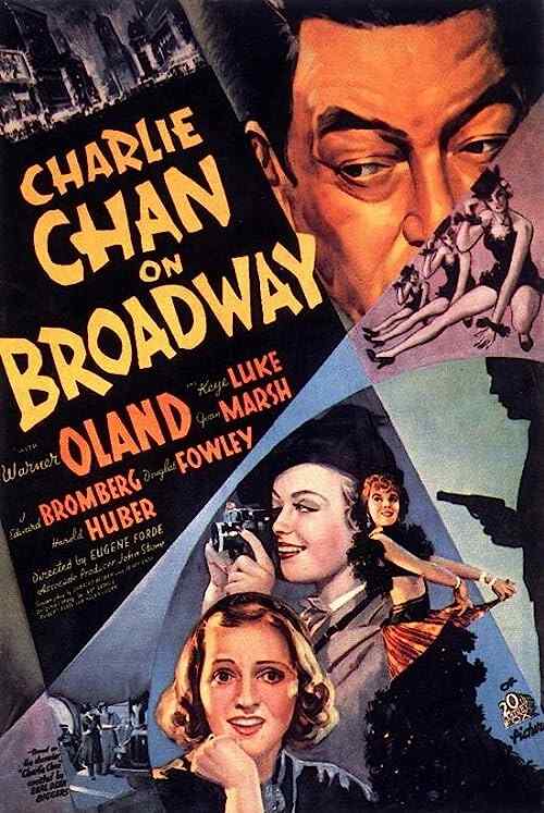 Charlie Chan on Broadway poster