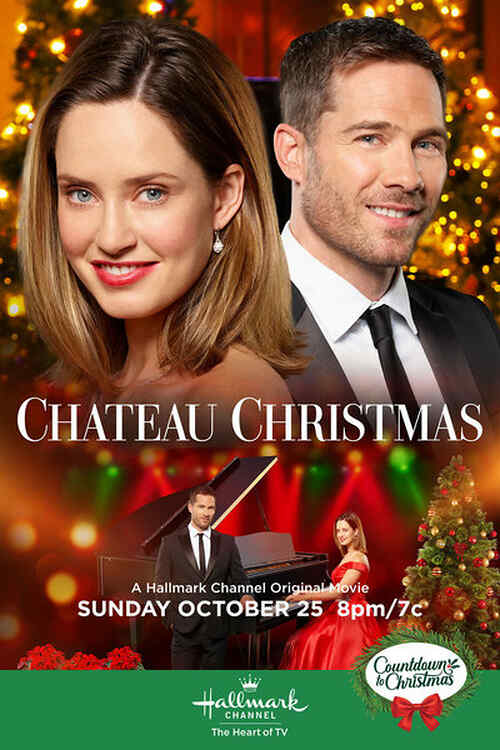 Chateau Christmas poster
