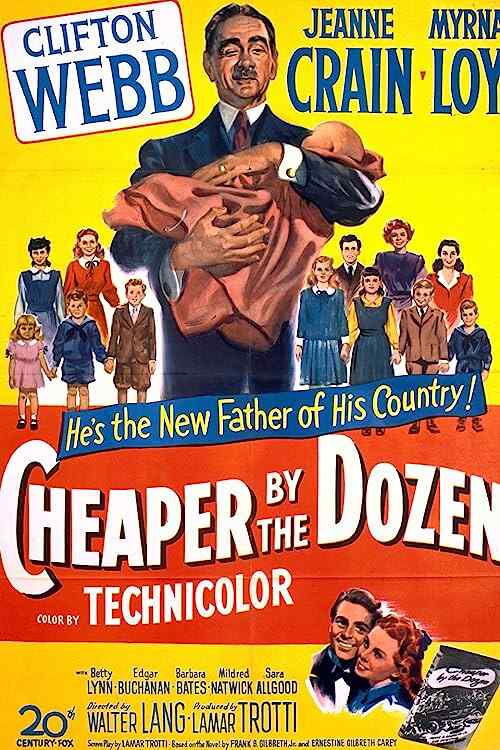 Cheaper by the Dozen poster