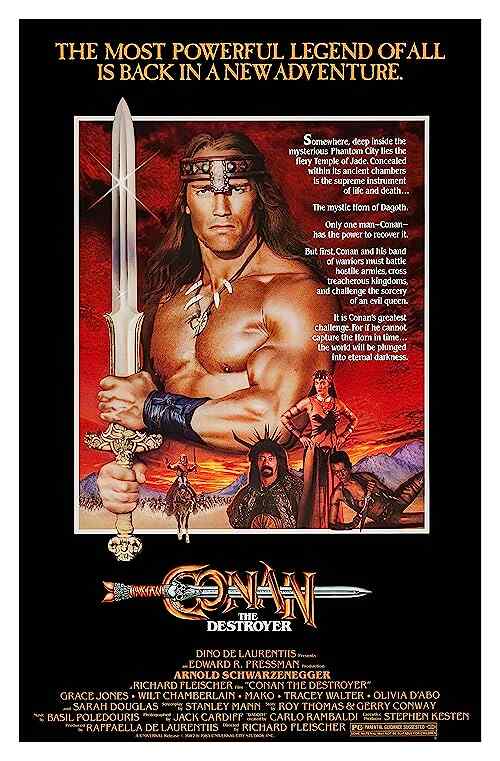 Conan the Destroyer poster