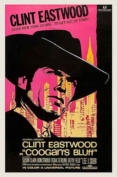 Coogan's Bluff poster