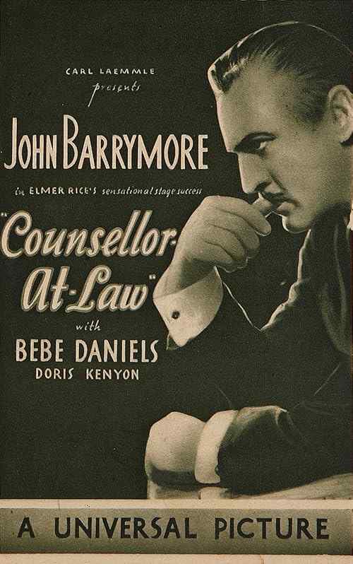 Counsellor at Law poster