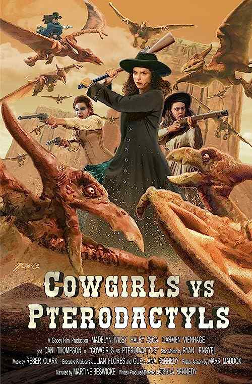 Cowgirls vs  Pterodactyls poster