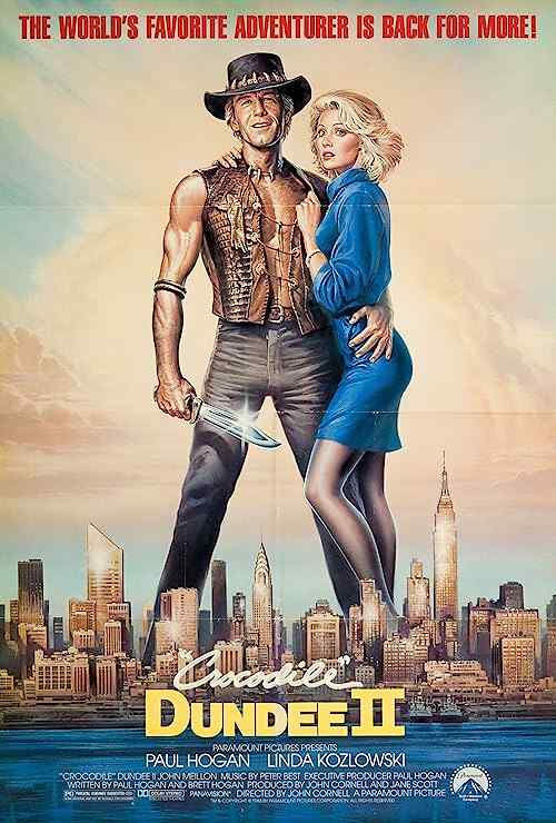 Crocodile Dundee II poster
