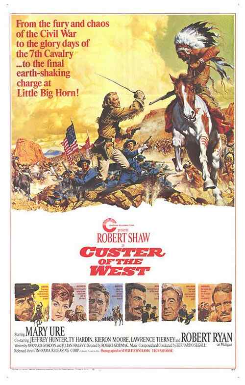 Custer of the West poster