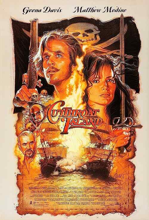 Cutthroat Island poster