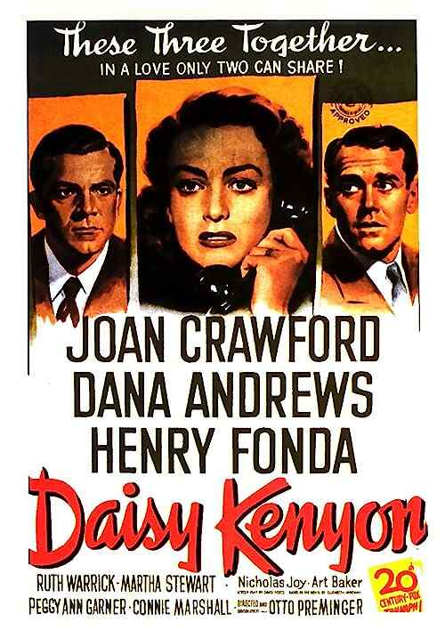 Daisy Kenyon poster