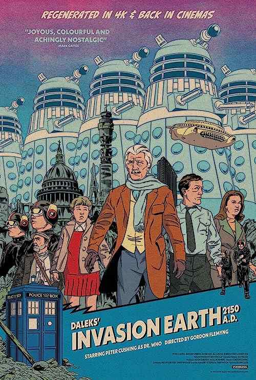 Daleks' Invasion Earth 2150 A D poster