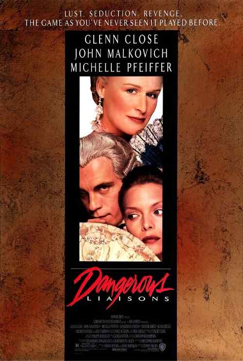 Dangerous Liaisons poster