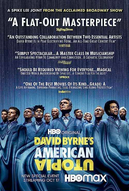 David Byrne's American Utopia poster