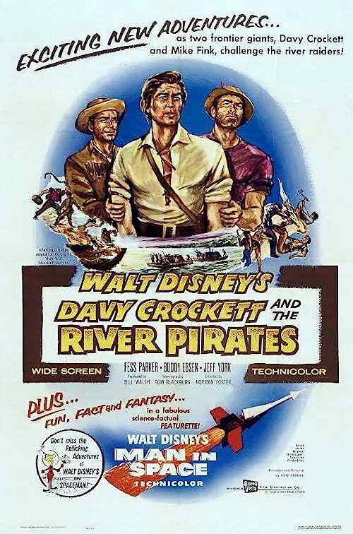 Davy Crockett and the River Pirates poster