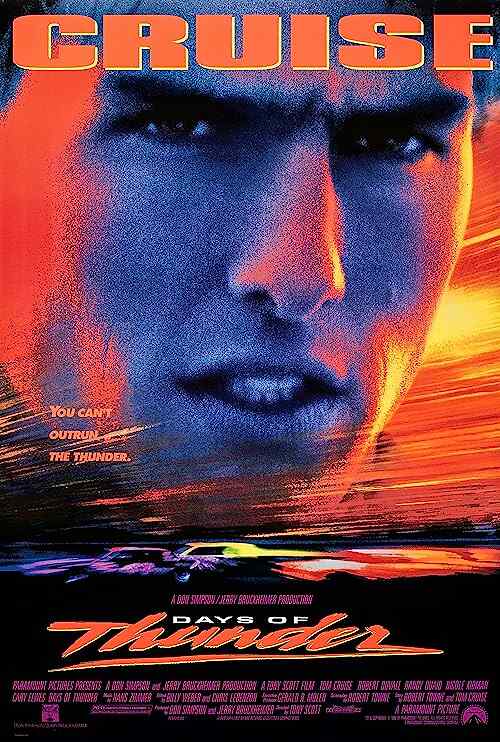 Days of Thunder poster