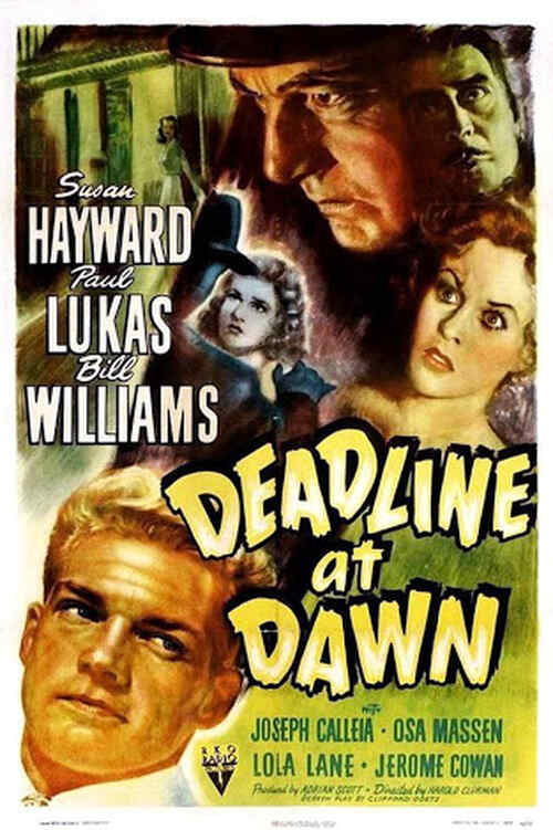 Deadline at Dawn poster