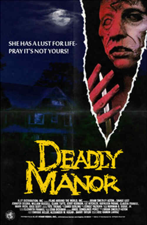 Deadly Manor poster