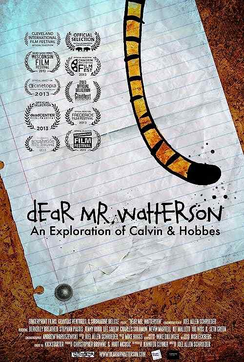 Dear Mr  Watterson poster
