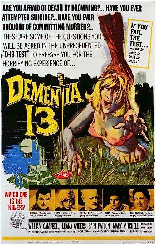 Dementia 13 poster