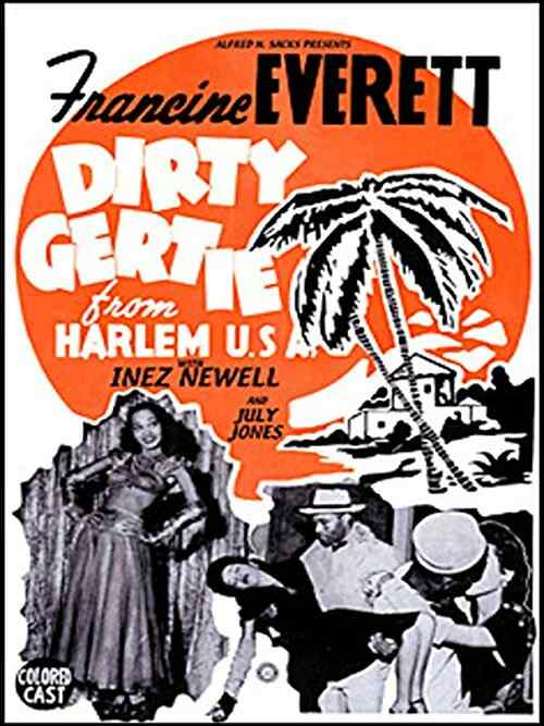 Dirty Gertie from Harlem U S A poster