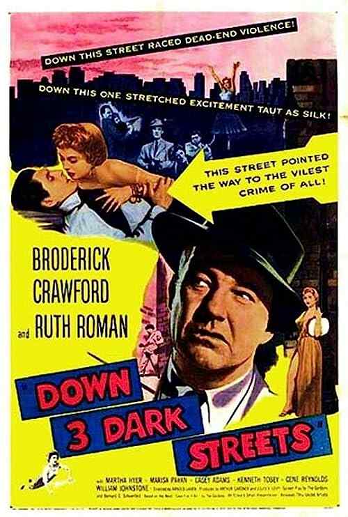 Down Three Dark Streets poster