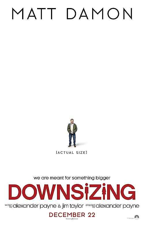 Downsizing poster