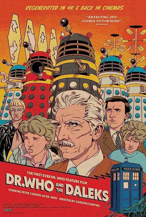 Dr  Who and the Daleks poster